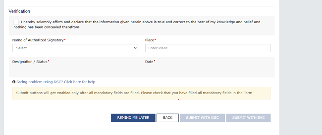 Submit geo-coded address with EVC