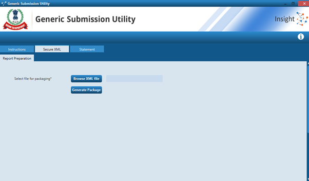 Generic Submission Utility > Secure XML