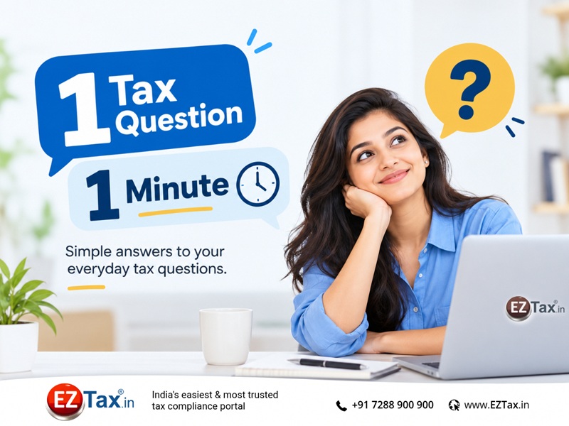 One Tax Question, One Minute Answer